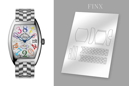 Franck Muller Cintree Curvex Color Dreams 5850 SC COL (DRM) AC WH AC Protective Kit