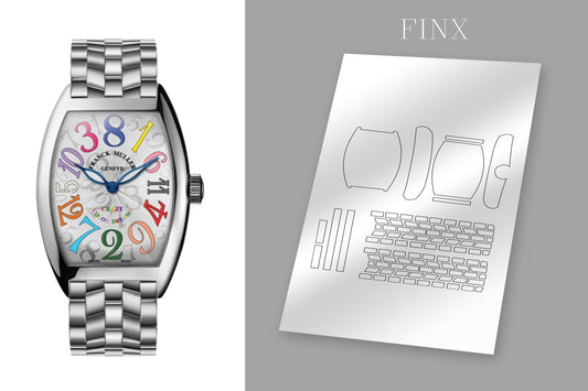 Franck Muller Cintree Curvex Color Dreams 5850 SC COL (DRM) AC WH AC Protective Kit