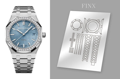 Audemars Piguet Royal Oak Selfwinding "50th Anniversary" 77451ST.ZZ.1361ST.03 protection film by FINX