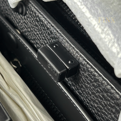 Fendi Peekaboo ISeeU Small Black Selleria bag Protective Kit