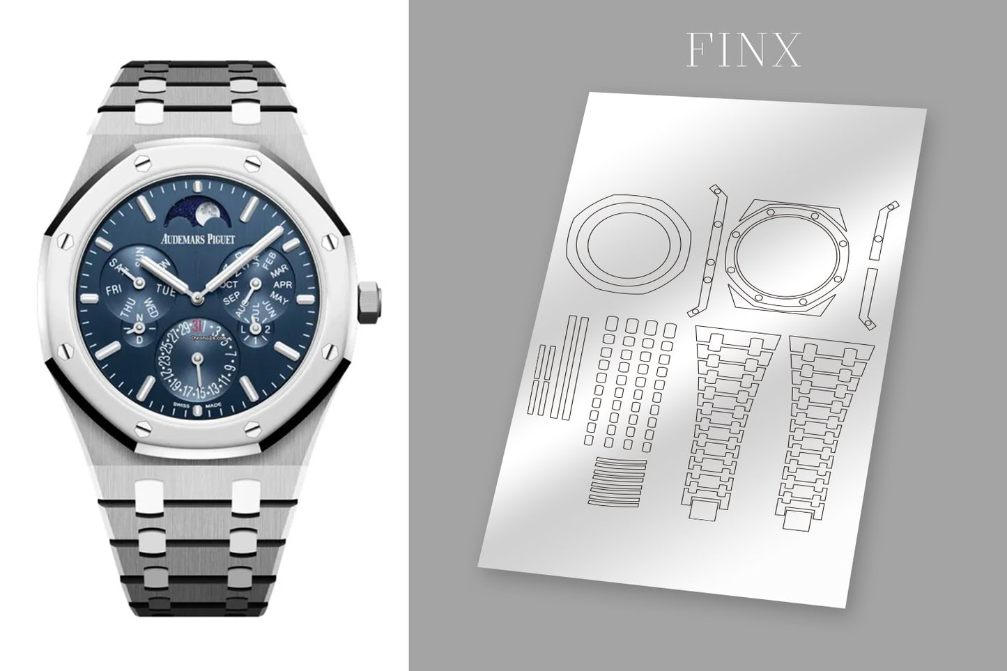 Audemars Piguet Royal Oak Perpetual Calendar 26586IP.OO.1240IP.01 Protective Kit