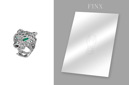 Cartier Panthère ring size 53 Protective Kit