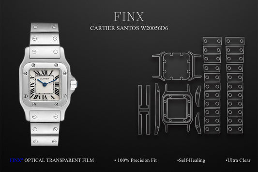 Cartier Santos W20056D6 Watch Protection Film | FINX