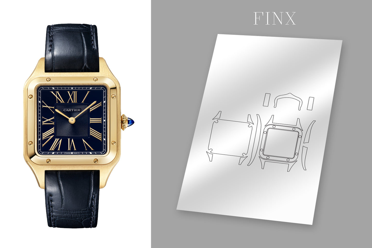 Cartier Santos WGSA0077 Protective Kit