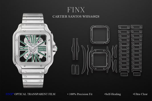 Cartier Santos WHSA0028 Watch Protection Film | FINX