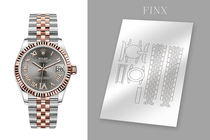 Datejust Dark Rhodium Dial (Jubilee) 278271 (31mm) ชุดป้องกัน