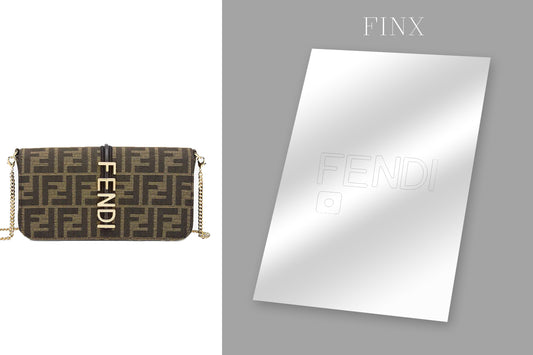 Fendi Fendigraphy Wallet On Chain Protective Kit