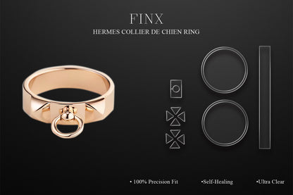 Hermes Collier de Chien Ring SIZE 52 Protection Kit