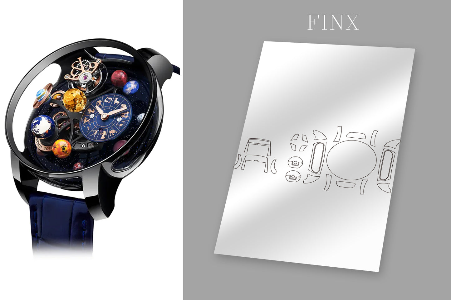 Jacob & Co.  ASTRONOMIA SOLAR ZODIAC AS310.21.SP.AA.A Protection Kit