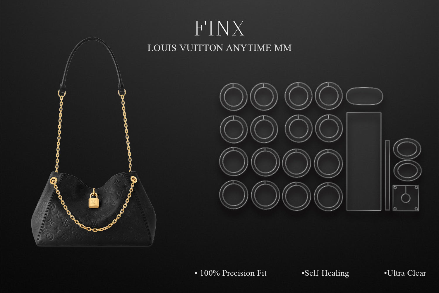 Louis Vuitton Anytime MM Protection Kit protection film by FINX