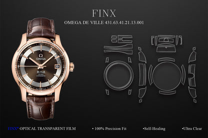 Omega De Ville Hour Vision 41mm 431.63.41.21.13.001 Protection Film | FINX