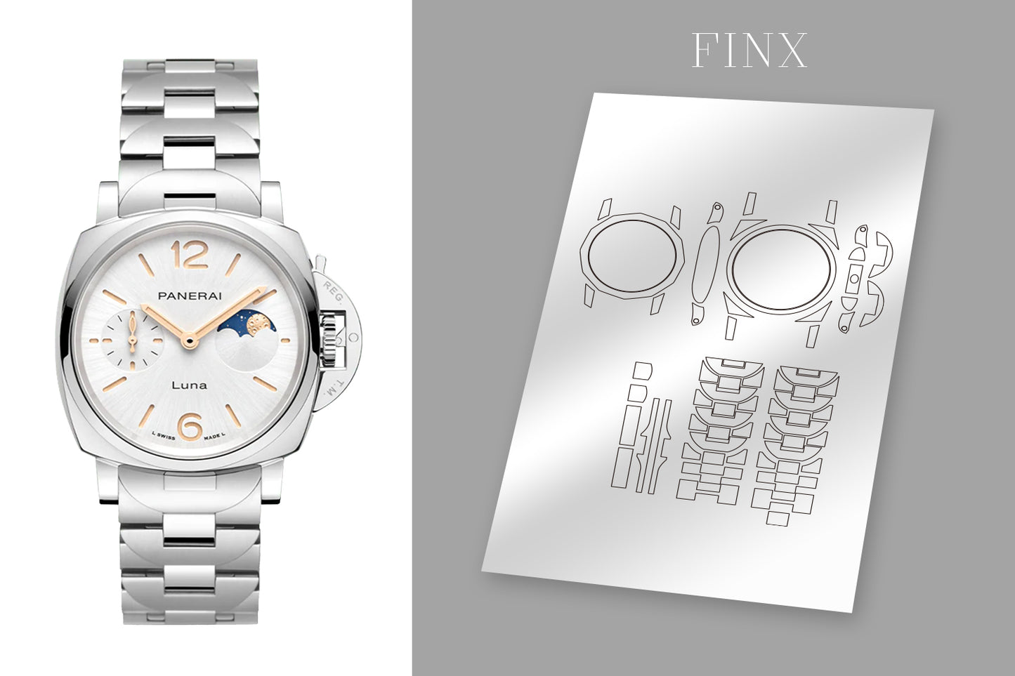 Panerai Luminor Due Luna PAM01301 Protective Kit