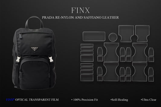 Prada Re-Nylon and Saffiano Leather Backpack Black Protection Kit