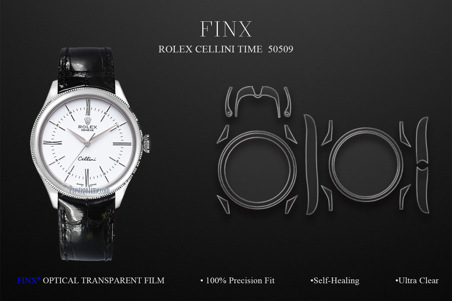 Rolex Cellini Time 50509 protection film full set FINX