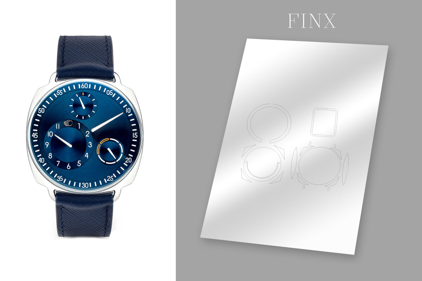 Ressence type 1 night blue Protective Kit