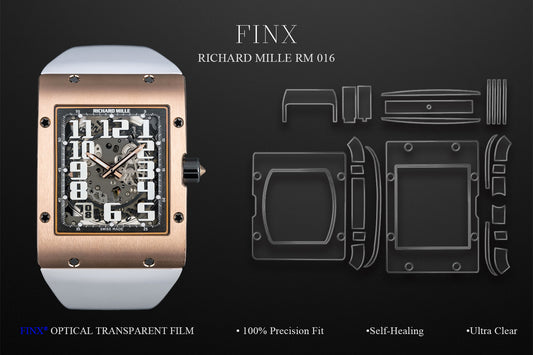 Richard Mille RM016 Extra Flat Watch Protection Film | Invisible Scratch Protection | FINX protection film by FINX