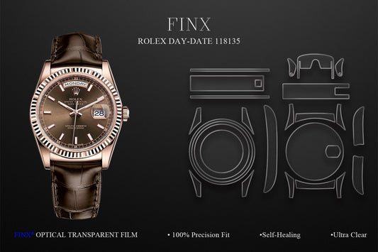 Rolex Day-Date 118135 protection film kit FINX