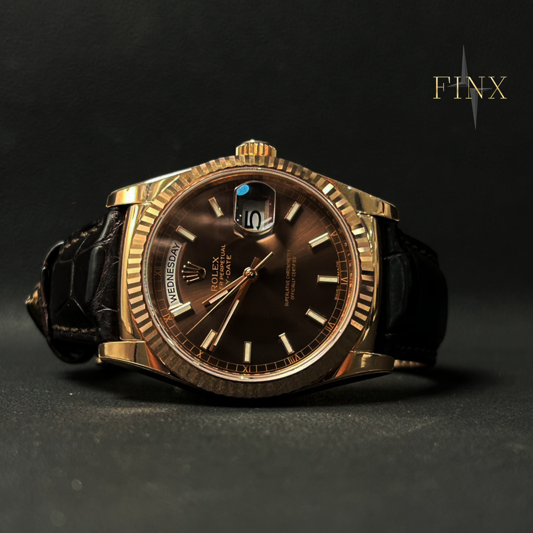 Rolex Day-Date 118135 front dial view