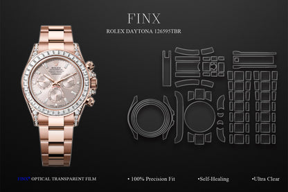 Rolex Daytona 126595TBR protection film FINX