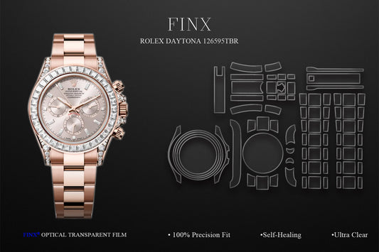 Rolex Daytona 126595TBR protection film FINX