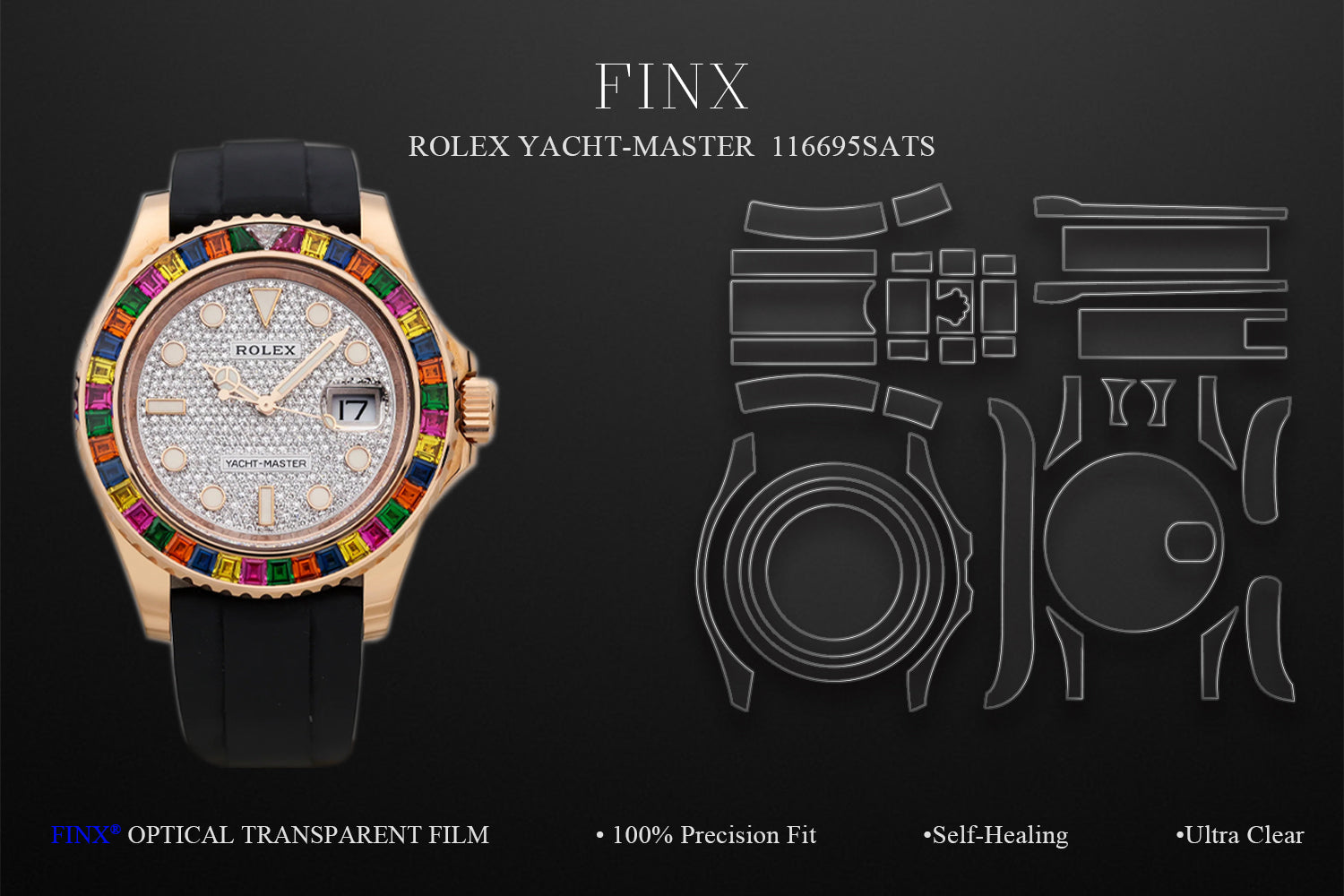 Rolex Yacht-Master 116695SATS protection film FINX