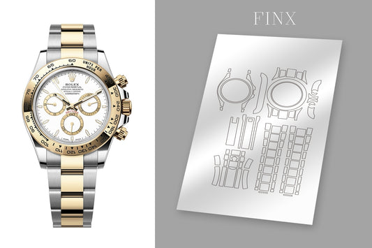 Rolex Daytona หน้าปัดสีขาว 40 มม. 116503 ชุดป้องกัน