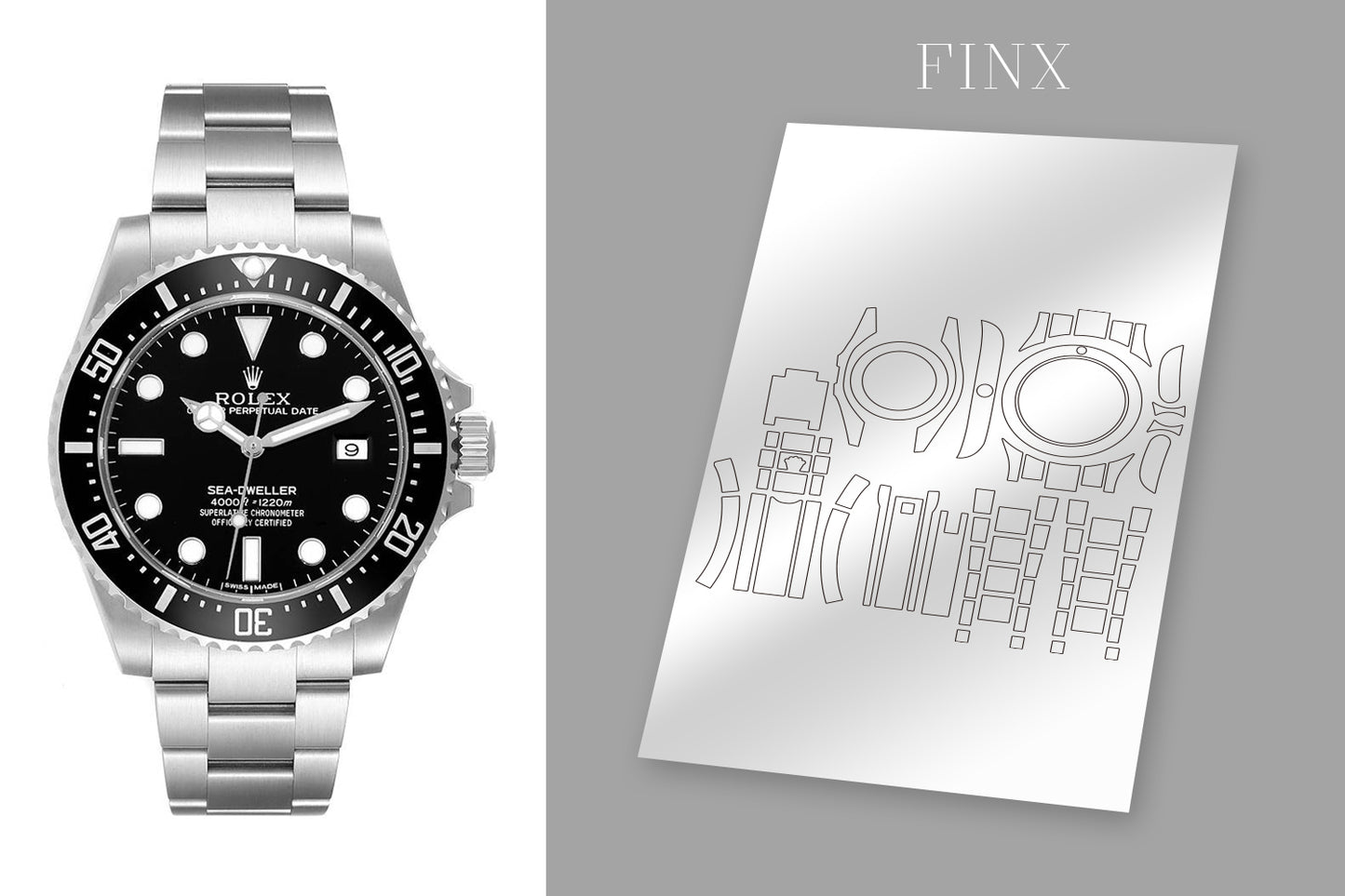ชุดป้องกัน Rolex Sea-Dweller 116600 