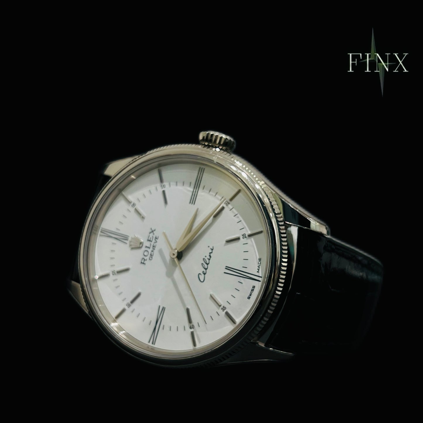 Rolex Cellini Time 50509 angled view protection film detail