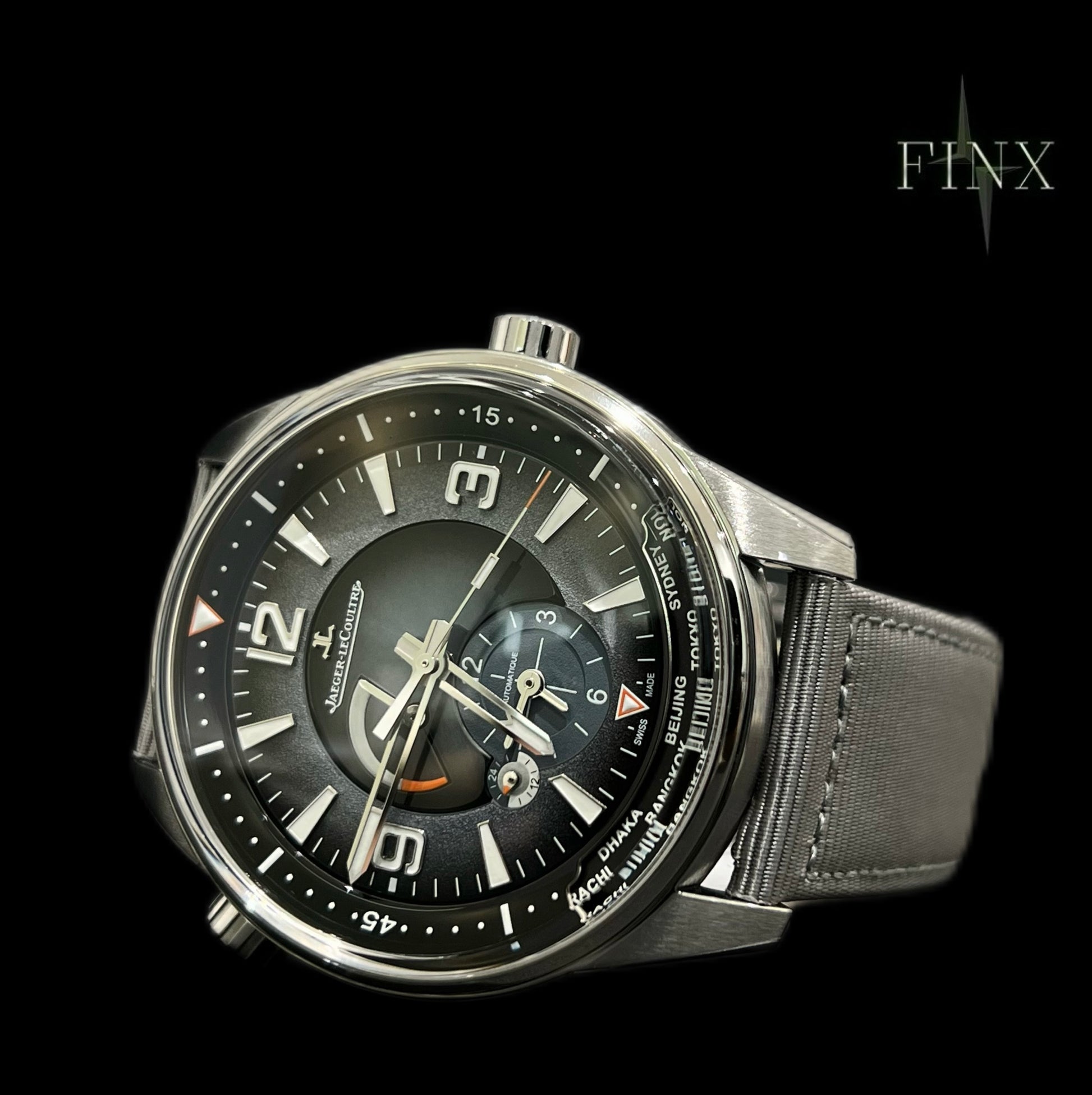 Jaeger-LeCoultre Polaris Geographic Q9078640 angled dial view protection film