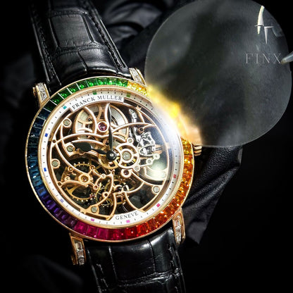 Franck Muller Round Rainbow Skeleton