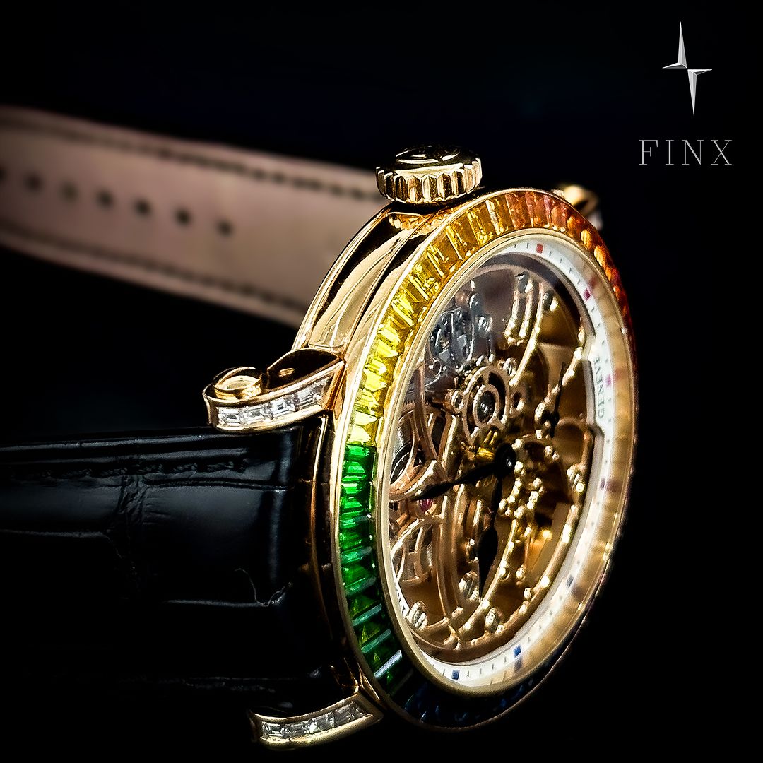 Franck Muller Round Rainbow Skeleton