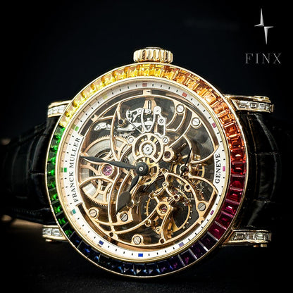 Franck Muller Round Rainbow Skeleton