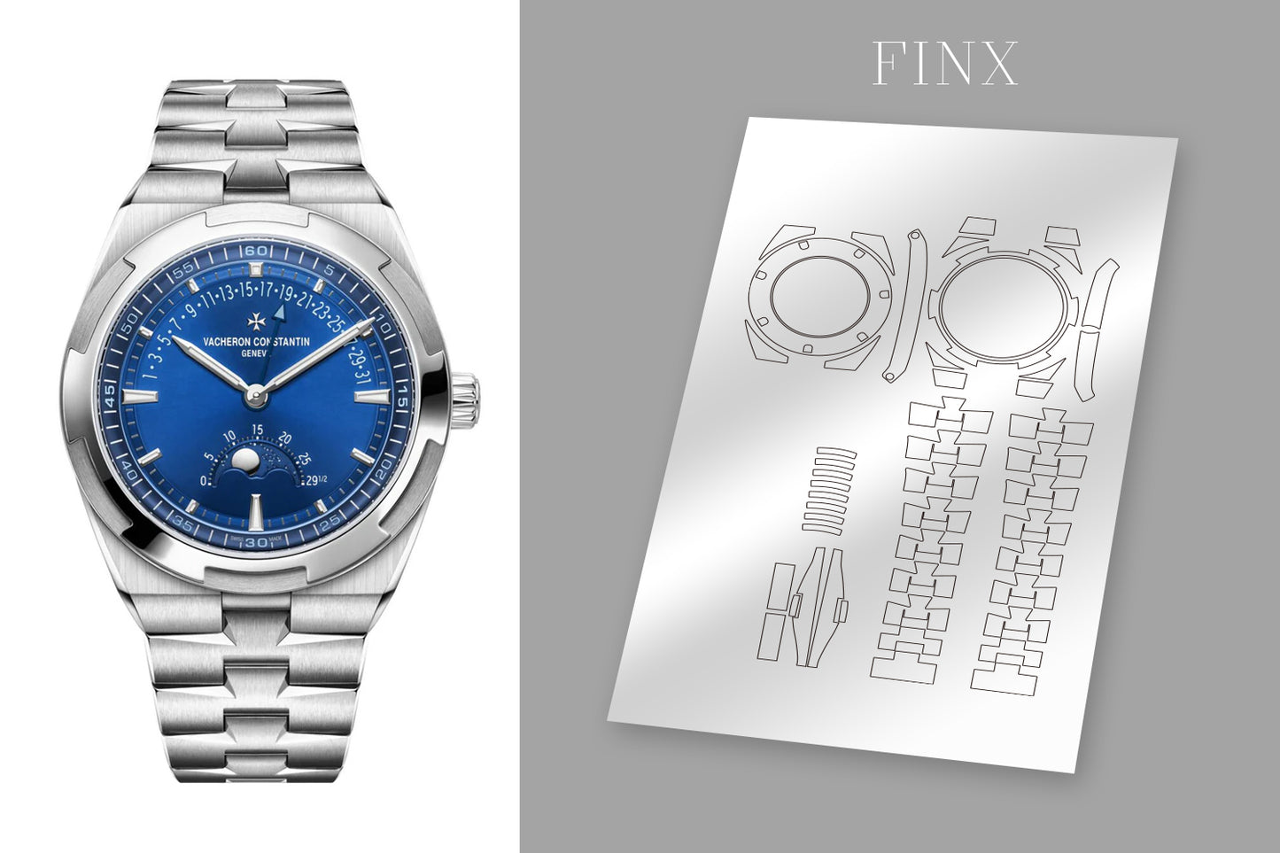 Vacheron Constantin Overseas Moonphase  4000V/210A-B911 Protection Kits