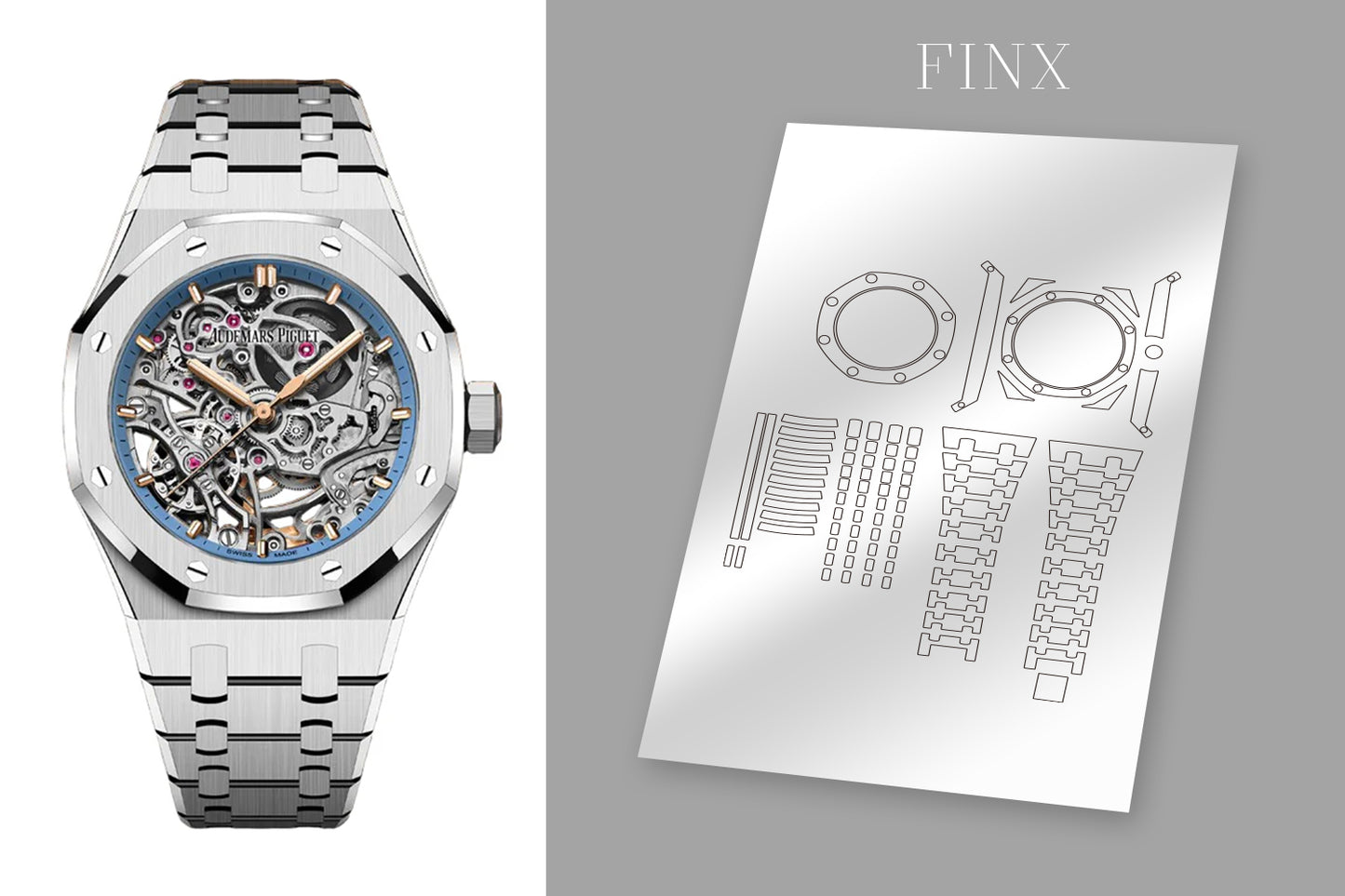 Audemars Piguet Royal Oak 15467BC.OO.1256BC.01 Protective Kit