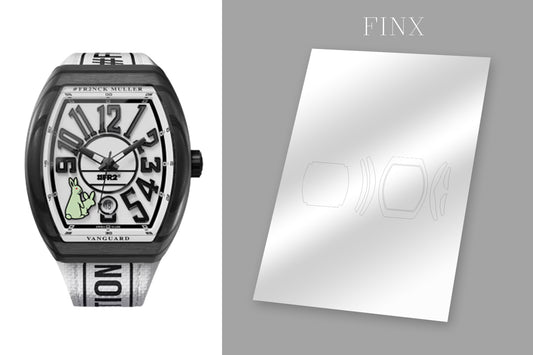 Franck Muller Vanguard V41SCDT Carbon White Black Rabbits Protective Kit