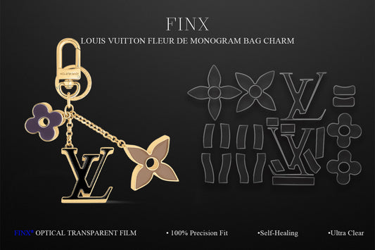louis vuitton fleur de monogram bag charm Protection Kit protection film by FINX