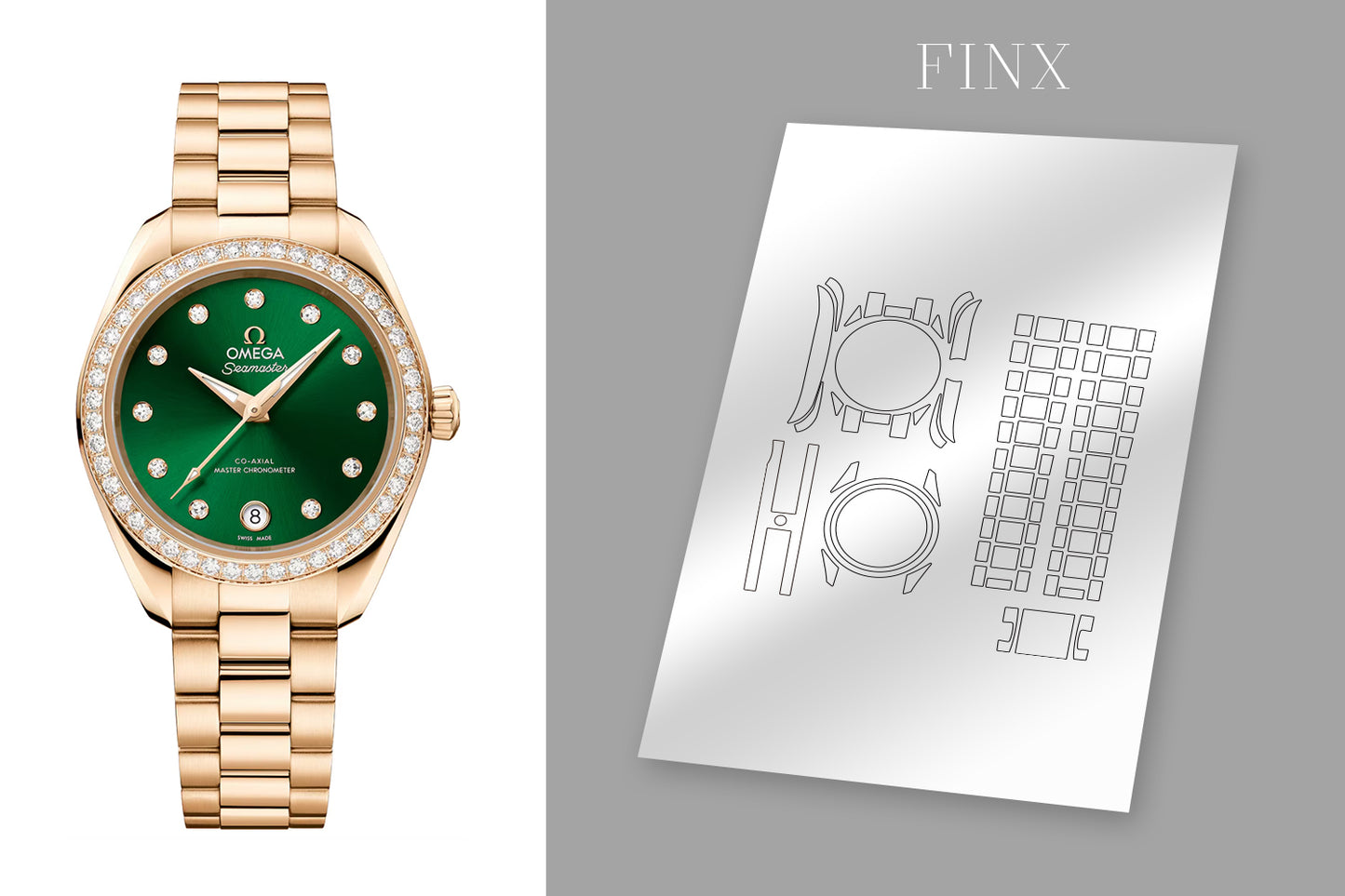 Omega Seamaster Aqua Terra 150M 30mm  O22055302060001 Protective Kit