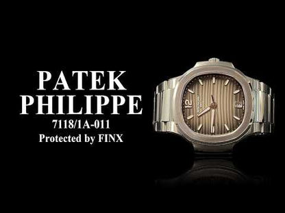 Patek Philippe Nautilus 7118/1R Watch Protection Film – FINX protection film installation video