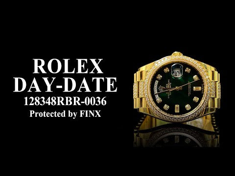 Rolex Day-Date 128348RBR-0036 Watch Protection Film | FINX 