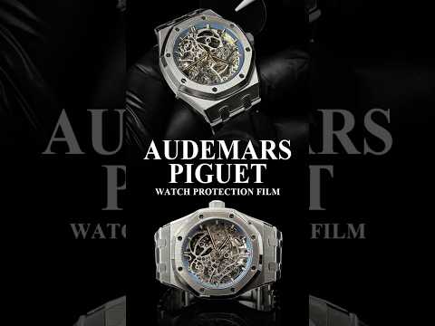 Audemars Piguet Royal Oak 15467BC.OO.1256BC.01 Watch Protection Film – FINX protection film installation video