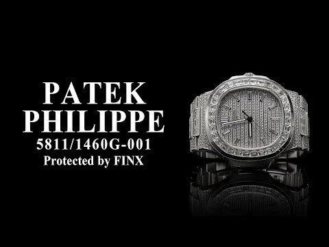 Patek Philippe Nautilus 5811 diamond protection film installation
