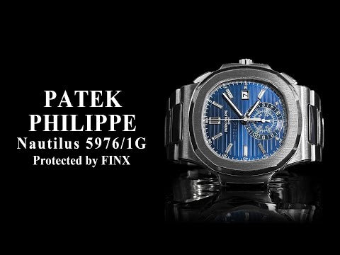 Patek Philippe Aquanaut 5976 protection film installation