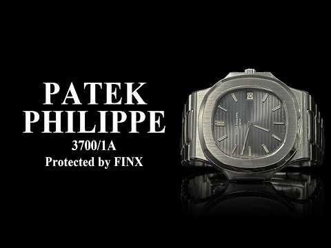 Patek Philippe Nautilus 3700/1A watch protection film installation FINX
