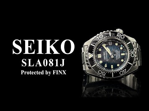 Seiko Prospex Marinemaster SLA081J Watch Protection Film – FINX protection film installation video
