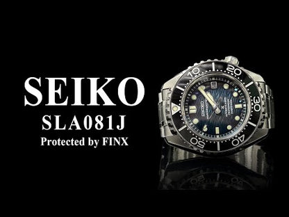 Seiko Prospex Marinemaster SLA081J Watch Protection Film – FINX protection film installation video