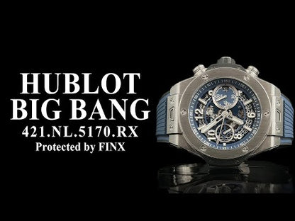 Hublot Big Bang Unico Titanium Ceramic 421.NX.5170.RX (44mm) Watch Protection Film – FINX protection film installation video