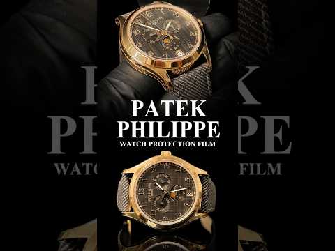 Patek Philippe Complications 4946R Watch Protection Film – FINX protection film installation video