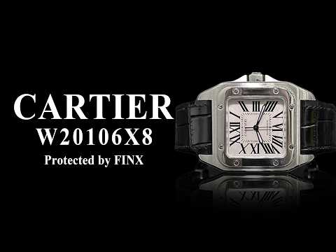 Cartier Santos 100 W20106X8 Watch Protection Film | FINX