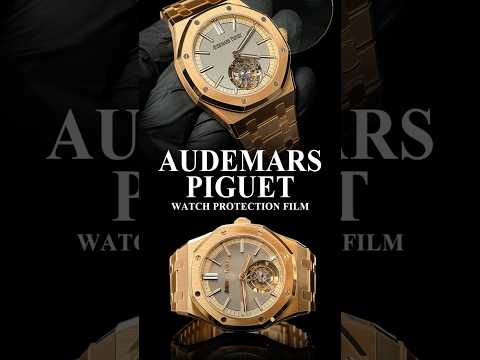 Audemars Piguet Royal Oak 26730OR.OO.1320OR.05 Watch Protection Film – FINX protection film installation video