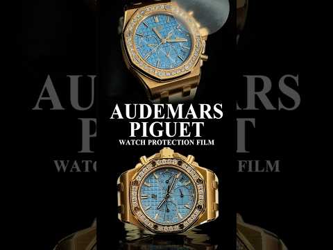 Audemars Piguet Offshore 26231ST.ZZ.A178CA.01 Watch Protection Film – FINX protection film installation video